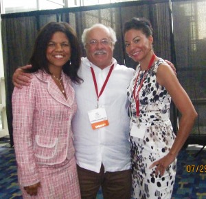 Ramona Houston, Dr. Juan Flores, and Joaquina D. Greene